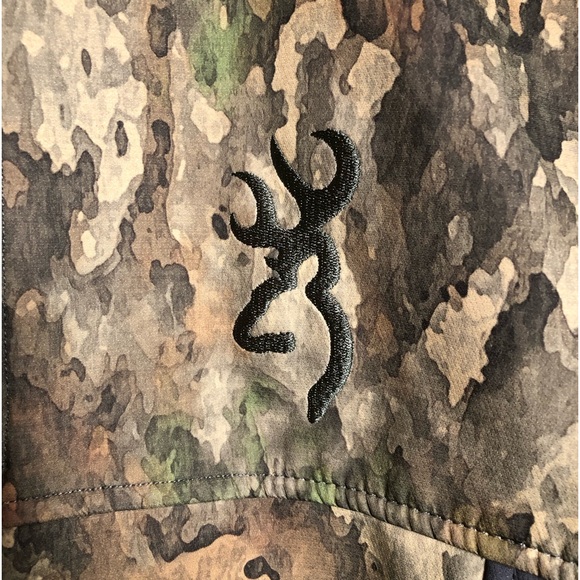 Browning For Women A-Tacs Camo and Grey Hunting Jacket Size Medium - Picture 4 of 16